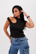 Kaira Shoulder Cut-Out